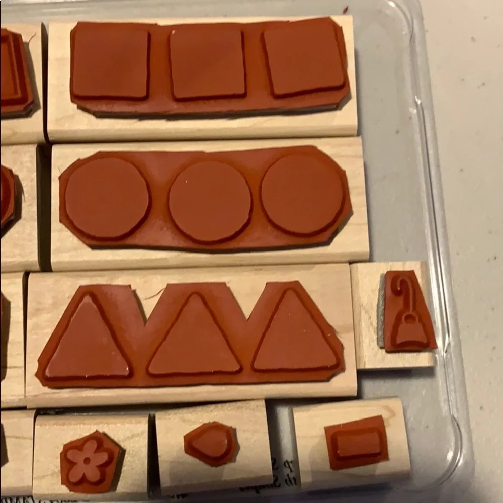 🎭 3/$25 - Stampin Up! Fun with Shapes set